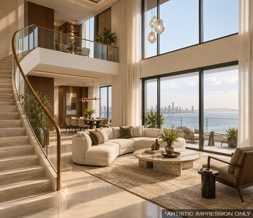 Godrej Trilogy 3 BHK Duplex — 1749 – 1766 Sq. Ft., Worli, Mumbai