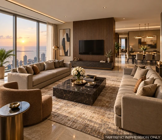 Godrej Trilogy 4 BHK — 2170 – 2774 Sq. Ft., Worli, Mumbai